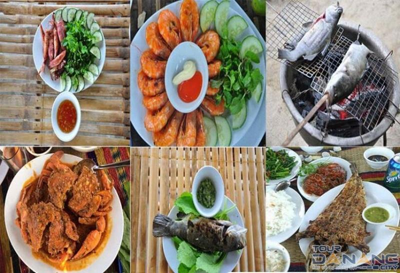 món ăn rừng dừa bảy mẫu hội an