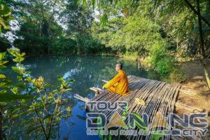 Sơn Trà Tịnh Viên do một tay sư thầy xây dựng