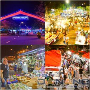Tận hưởng không khí vui nhộn tại chợ đêm Sơn Trà