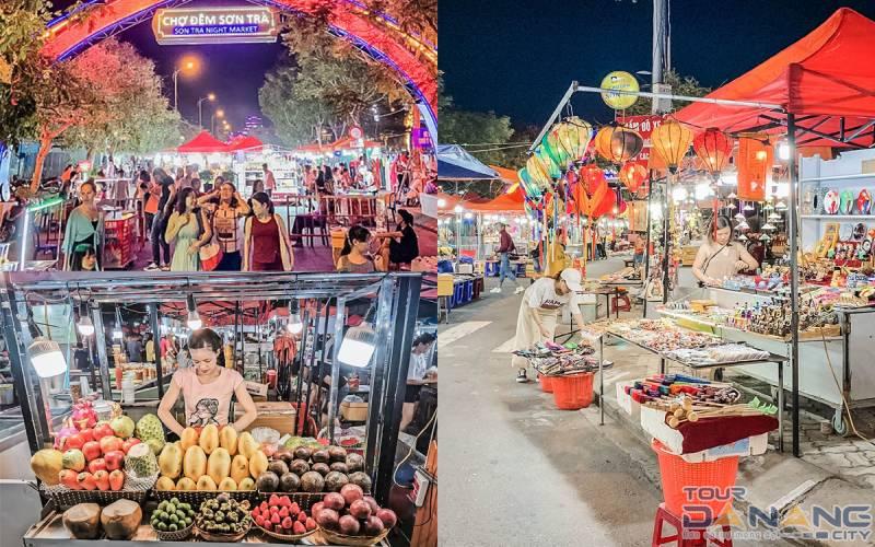 Thưởng thức văn hóa ẩm thực tại Chợ đêm Sơn Trà Đà Nẵng 
