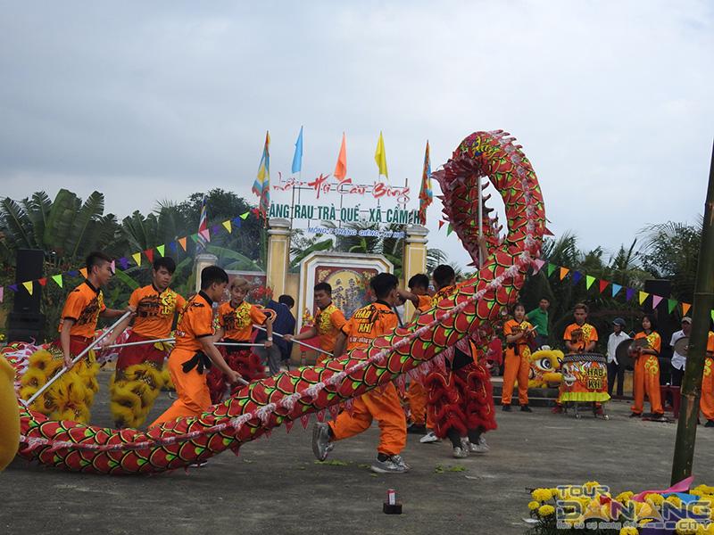 Lễ hội Cầu Bông ở làng rau Trà Quế